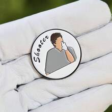 Funny Ball Marker With Magnetic Hat Clip Accessories For Men And Women, Great Players With Attitude, Durable Plastic, Bright Color - SHOOTER - View 6