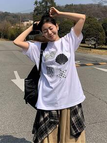 Women T-Shirts - White - View 3