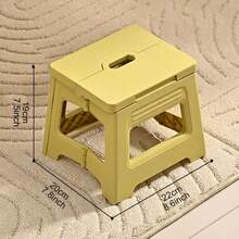 Lightweight Durable Foldable Stool With Handle - Ideal For Kitchen, Bathroom, Camping, Hiking, BBQ - Multicolor - View 18