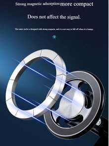 Adjustable Magnetic Suction Cup Car Phone Holder 2026 New Extended Angle Foldable Universal Dashboard & Air Vent Mount 360° Rotation Mechanical Suction Cup Suitable For IPhone Android Phones Navigation Devices Ideal Car Accessory Gift For Family And Friends Mother's Day Gift Birthday Celebration - Multicolor - View 6