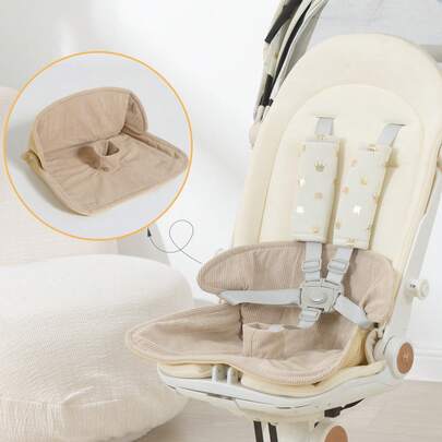 1 miếng đệm ghế xe đẩy em bé, nhiều màu sắc, dùng được cả bốn mùa, phụ kiện xe đẩy em bé