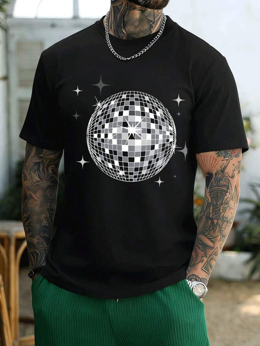 Men T-Shirts - Black - View 1