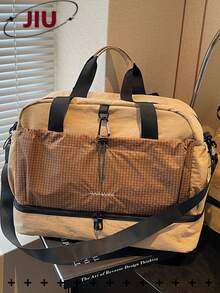 Túi xách nylon dung tích lớn, túi hành lý nhiều ngăn, túi tập gym có ngăn đựng giày riêng, túi đựng đồ ướt và khô, túi du lịch đa năng, túi tập luyện nhẹ, phù hợp cho học sinh, bác sĩ, y tá, giáo viên, nhân viên văn phòng, doanh nhân, phòng tập gym, bệnh viện, du thuyền, trường học, sân bay, hoạt động ngoài trời, leo núi, tập luyện, làm việc, du lịch, nghỉ cuối tuần, quà tặng ngày lễ, quà sinh nhật. - Nhiều màu - Xem 13