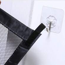 Pet Isolation Protective Net; Grid Design For Clear View; Comes With 6 Hooks; Easy And Convenient Installation; Specific Dimensions For Easy Planning; Flexible Use In Multiple Scenarios; Prevent Pets From Running Around - Multicolor - View 3