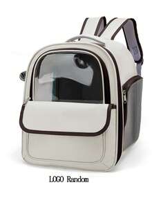 宠物背包，大型猫狗旅行背包，透明胶囊式宠物包，猫狗用品，透气便携手提包，旅行包，圣诞节/情人节礼物（图案随机） - 彩色 - 查看 15