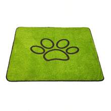 1 pieza Alfombra de césped artificial para mascotas, almohadilla de entrenamiento para cachorros/gatitos transpirable, absorbente, antideslizante y antifiltraciones - 46*61 cm - Ver 7