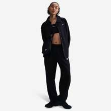 Nike NSW Club Fleece MR Pants Women's Black/White DQ5800-010 - Black - View 3