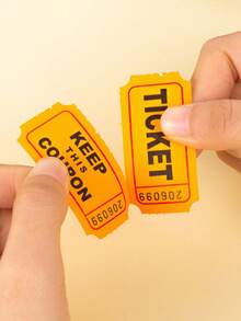 500/100/5pcs-Double Layer Roll Raffle Tickets, Suitable For Various Events, Admission, Classroom Rewards, Fundraising And Prizes, Ideal For Events, Carnivals, Ticket Raffles, Games, Celebrations, Beverages And Other Occasions - Multicolor - View 7