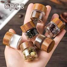 3/6 Pack Mini Refillable Bottles - Odorless, 0.33 Oz Portable Containers - Great For Storage, Travel, Cosmetics, Picnics, Camping, Kitchen - Multicolor - View 8