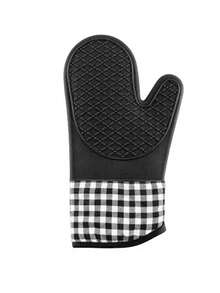 1 pieza Guante de horno de silicona resistente al calor, apto para microondas, hornear, uso doméstico en la cocina - Ver 6