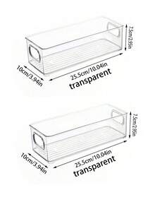 10/5/4/3/2/1pcs Transparent Desktop Storage Boxes, Household Underwear, Bra, Socks Storage Box, Cosmetic Storage Box, Phone Case Storage Box, Kitchen Refrigerator Storage Box, Drawer Storage Box, Organizer, Makeup Storage Box - Clear - View 9