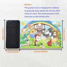 1 bộ 30 mảnh ghép hình động vật và xe cộ hoạt hình bằng gỗ, đồ chơi giáo dục cho trẻ em - câu đố 30 mảnh - Xem 4