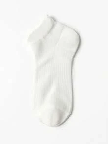 5 Pairs Women's Summer Ultra-Thin Cotton Mesh Ankle Socks, Lightweight Breathable Comfortable Short Socks For Daily Wear - Multicolor - View 7