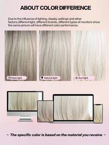 16 Inches Clavicle Length Naturally Layered Wig Ombre Brown And Blonde Wigs With Bangs A Unique And Geometric Statement Edgy And Textured Modern Retro Suitable For Daily Party Festival And Cosplay Wear Wigs For Women Hairstyle - 漸變金色 - 查看 7