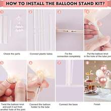 1pc/3pcs Macaron Color Handheld Balloon Pump, Portable Manual Air Pump, Suitable For Latex Balloons And Foil Balloons, Perfect For Wedding, Birthday And Christmas Party Decoration, Practical Balloon Accessory, Bridal Gift And Home Party Decoration Prop - Multicolor - View 10