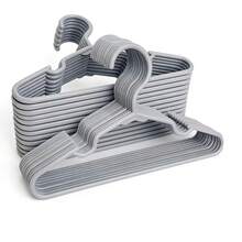 10/20 chiếc móc treo quần áo trẻ em bằng nhựa, móc treo quần áo trẻ sơ sinh chống trượt, phù hợp cho quần áo trẻ sơ sinh, trẻ nhỏ, quần, áo khoác, váy. - Nhiều màu - Xem 15