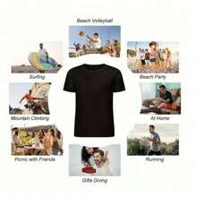 Camiseta Epic Face Vampire Y2K Goth Emo Scene Tapout, Relajada y Suave - Negro - Ver 9