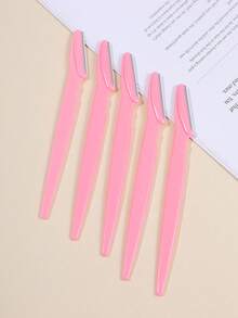 30/20/12/1件装女士面部脱毛剃刀，多功能眉毛修剪器和面部剃须刀，男女通用，配有精密保护盖、精密剃须刀片、清洁保养配件，便携式设计，经久耐用，必备个人护理工具，圣诞礼物 - 粉色 - 查看 6