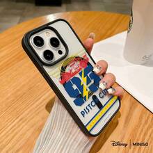 MINISO Disney Cars Lightning McQueen 95 Piston Cup Transparent Magnetic Phone Case, Racing Series Cover For IPhone 17/17 Pro/17 Pro Max/17 Air/16/15/14/13/12/11/X Series Iphone 17 Pro Max Case Iphone 17 Pro Case Iphone 17 Case Stocking Stuffers The Girlfriend - Blue - View 5