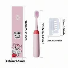 2pcs Children's Soft Bristle Toothbrush With Protective Cap, Individually Packaged, Cartoon Design For Baby Teething & Dental Care - Multicolor - View 10