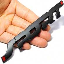 Metal 3D Logo Sticker, Suitable For Cars, Featuring A Sports Emblem, Used For The Trunk And Fenders. - bạc - Xem 3