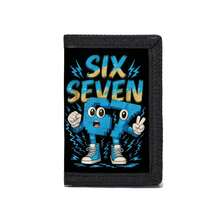 Multi-Functional Tri-Fold Wallet, Fabric Wallet With Credit Card/ID Card/Cash Slots, Cute & Stylish Wallet With Coin Pouch And ID Window, Unisex Funny Print Wallet - Wallet - View 7