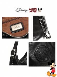 Disney Officially Licensed Mickey Mouse Print Fashionable Casual Women's Tote Bag And Backpack - Large Capacity Adjustable Strap, Business & General Use, Autumn/Winter, Women's New Year Gift - Multicolor - View 11