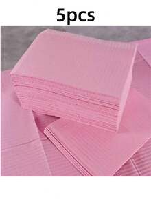 1 Bộ Thảm lót bàn làm móng dùng một lần, Yếm xăm chống thấm nước 3 lớp, Khay khăn giấy làm móng, Miếng lau chùi, Dụng cụ xăm (Màu hồng), Dụng cụ làm móng, Dụng cụ làm móng nghệ thuật, Chuẩn bị cho năm học mới, Làm móng, Dụng cụ làm móng nghệ thuật (Dùng cho miếng dán móng) - Hồng - Xem 8