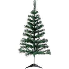 60cm 50T Artificial Christmas Tree With Plastic Stand, Green - Green - View 2