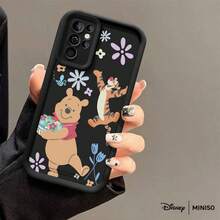 MINISO Disney Winnie The Pooh Phone Case, Compatible With Samsung S26 Ultra/S26 Edge/S26 Plus/S26/S25 Ultra/S25 Plus/S25/S25FE/S25Edge/S24Ultra/S24Plus/S24/S24FE/S23FE/S23Ultra/S23Plus/S23/S22Ultra/S22Plus/S22/S21Ultra/S21Plus/S21/A15/A16/A17/A23/A24/A25/A26/A33/A34/A35/A36/A52/A53/A54/A55/A56/A71/A72/A73, Christmas Gift For Girlfriend - Black - View 17