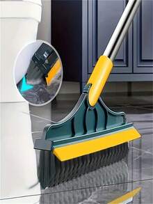 Bàn chải chà sàn và mạch gạch 2 trong 1, bàn chải chà xoay 180° với lông bàn chải góc cạnh và dụng cụ cạo, dụng cụ vệ sinh nhà tắm và nhà bếp, nhựa bền, bàn chải vệ sinh gia dụng đa năng. - Nhiều màu - Xem 13