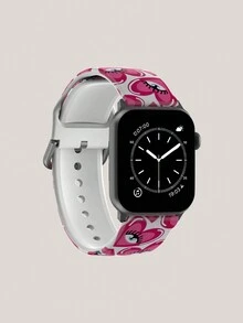 Big Eye Design Silicone Watch Band Compatible With Apple Watch 38mm 40mm 41mm 42mm 44mm 45mm 49mm, Fits Series Ultra/SE/8/7/6/5/4/3/2/1 - Multicolor - View 3
