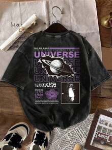YUNCHIC - Camisa de manga corta lavada y pantalón casual para hombres, adecuado para el lugar de trabajo, el transporte, el uso diario, el entrenamiento, fácil cuidado, duradero, de múltiples tallas, artículo esencial para el verano-Breathable High Quality - Negro - Ver 12