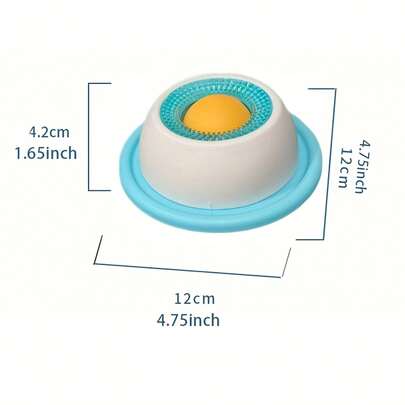 Bát ăn chậm cho chó - Bát ăn thức ăn ướt và sữa chua bằng nhựa, có chức năng ăn chậm, kích thích phát triển trí não, phù hợp cho chó con và chó trưởng thành.