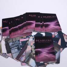 55 piezas Tarjetas coleccionables de alta definición del concierto DEADLINE de JISOO, JENNIE, LISA, ROSE, adecuadas para exhibición y colección, productos periféricos de K-Pop, set de tarjetas decorativas en caja - Multicolor - Ver 11
