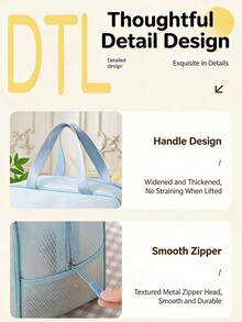 Large Capacity Travel Cosmetic Bag Waterproof Toiletry Bag Multifunction Makeup Organizer Bag For Women - Multicolor - View 3