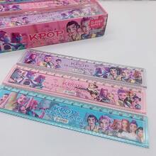 Hasbro 5pcs Wizard Hunting Squad 15cm Ruler | Elegant Appearance, Precise And Smooth Markings, Suitable For Drawing, Student Gatherings And School Supplies - Multicolor - View 2