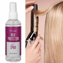 Hitzeschutzspray, MELAO Hitzeschutzspray für Haare, 100ml Hitzeschutzspray für Lockenstab & Glätteisen, verhindert Hitzeschäden, verleiht Glanz & Geschmeidigkeit, leichte Formel, Anti-Frizz, 100ml/3,38 fl.Oz - 100 ml - Übersicht 2