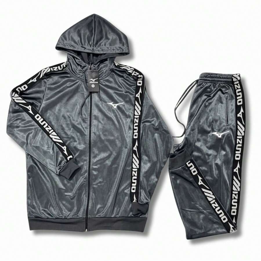Men's Chimpa Training And Gym Set - Shirt + Pants - 灰色 - 查看 1
