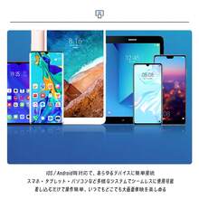 テレビにスマホ画面をワイヤレスミラーリング！接続で簡単、1080P対応。遅延・カクツキなしでスムーズ再生。iOS/Android対応、スマホ・タブレット・PCもOK - チェックする 6