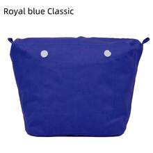New 1pc Waterproof Obag Inner Classic Mini Canvas Organizer Insert Lining Zipper Pocket For Standard Classic Mini O Bag Accessoires - Multicolor - View 28