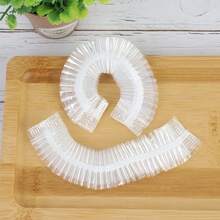 50/200/300pcs Elastic Food Wrap Film - Disposable Plastic Food Wrap Bags, Suitable For Kitchen And Dining Food Preservation Needs - Multicolor - View 9