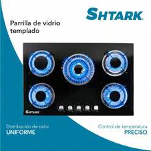 "Parrilla a Gas Empotrable de 5 Quemadores – Acero Inoxidable Plateado, Alta Eficiencia" - Ver 6