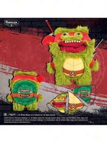 Spin Master Spin Master Muñeco de peluche de Fuggler, la serie de monstruos con dientes graciosos de la Tortuga Ninja, lindo y divertido - Multicolor - Ver 7