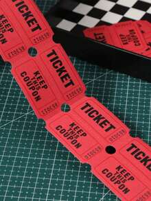 500/100/5pcs-Double Layer Roll Raffle Tickets, Suitable For Various Events, Admission, Classroom Rewards, Fundraising And Prizes, Ideal For Events, Carnivals, Ticket Raffles, Games, Celebrations, Beverages And Other Occasions - Multicolor - View 6