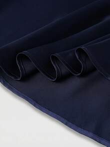 Đầm maxi dáng chữ A thanh lịch, giản dị, thích hợp cho các buổi hẹn hò, đám cưới, kỳ nghỉ và mặc hàng ngày, trang phục mùa hè. - Màu xanh hải quân - Xem 10