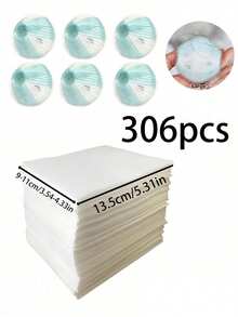200/300/600pcs Laundry Color Catcher Sheets, Prevent Clothes From Fading And Discoloring, Maintain Original Color, Suitable For Washing Machine, Bedding, Curtains, Fabrics And Household Items, For Home And Dorm Use - White - View 21