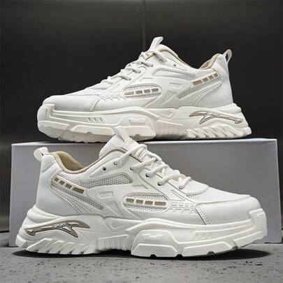 Giày thể thao ngoài trời mùa xuân 2026 mới, giày sneaker đế dày dành cho nam sinh viên, giày casual thời trang đa năng.