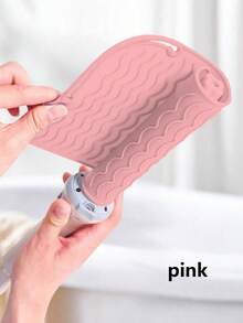 1pc Silicone Heat Resistant Pad, Portable Travel Hot Tool Mat Sleeve, Suitable For Curling Iron, Straightener, Flat Iron And Other Styling Tools, Hair Tools, Hair Products And Accessories For Barber Salon Beauty Back To School, Travel Holiday Essentials, Slick Back Brush, Hair Dryer, Hair, Barber, Edge Brush, Hair Dryer, Hair Spray, Curly Hair Products, Hair Cutting Scissors, Christmas, Barbershop, Hairdressing, Hair Dryer, Hair Products, Hair Tools, Hair Care, Curly Hair Brush, Barber, Hairdressing, Barbershop, Hairdressing Equipment - Nhiều màu - Xem 4