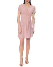 Tash + Sophie Wrap Dress - Pink - View 2